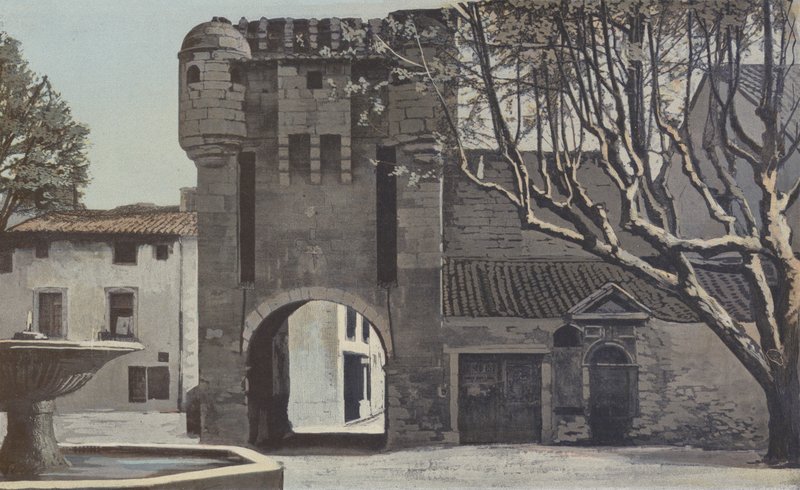Monteux, Stadttor von French Photographer