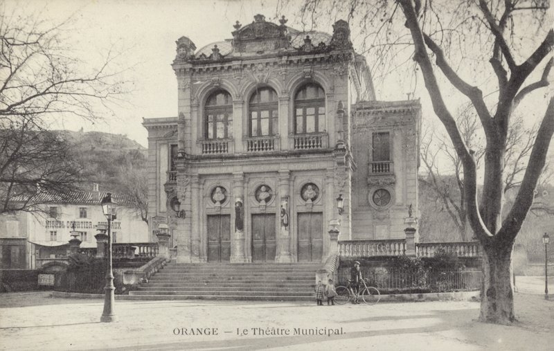 Städtisches Theater, Orange, Frankreich von French Photographer