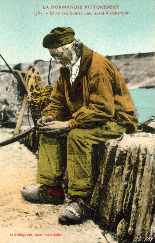 Normandie, Fischer von French Photographer