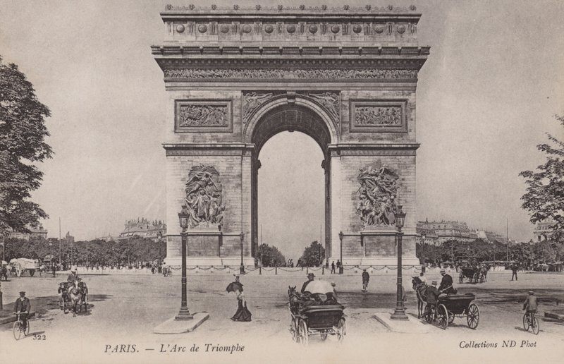 Paris, Arc de Triomphe von French Photographer