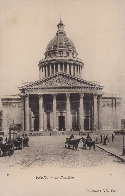 Paris, Das Pantheon von French Photographer