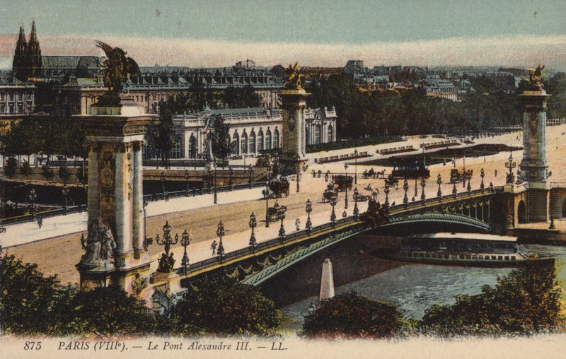 Paris, Die Pont Alexandre III von French Photographer