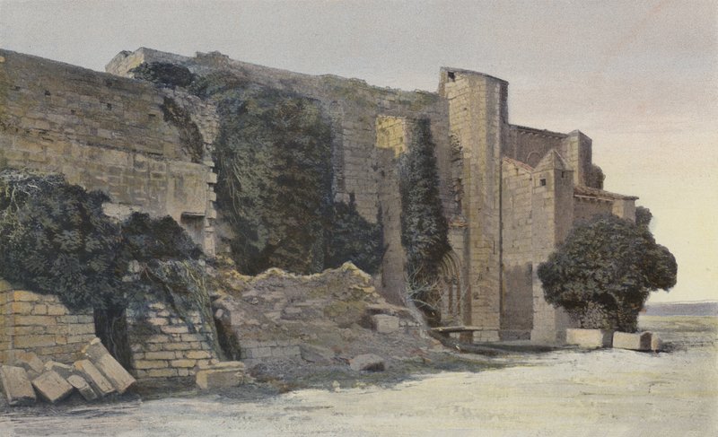 Pignan, Überreste der Abtei von Vignogoul von French Photographer