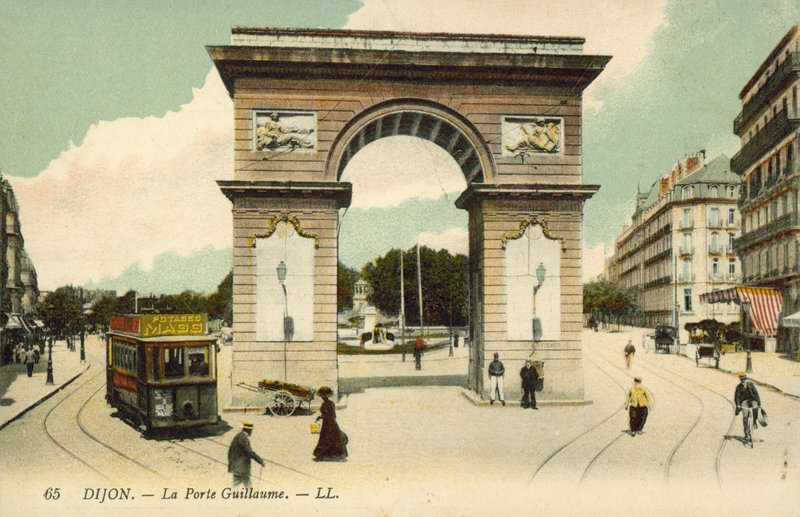 Porte Guillaume, Dijon von French Photographer