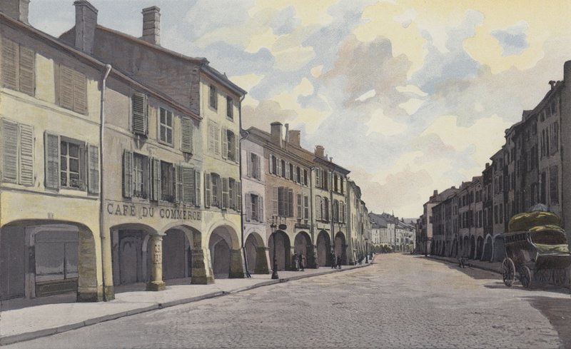 Remiremont, Grande Rue von French Photographer