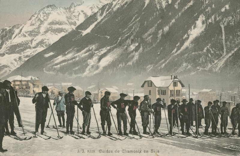 Skilehrer in Chamonix von French Photographer