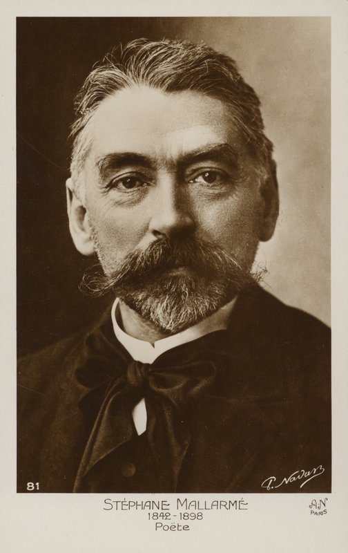 Stephane Mallarme (1842-1898), französischer Dichter von French Photographer