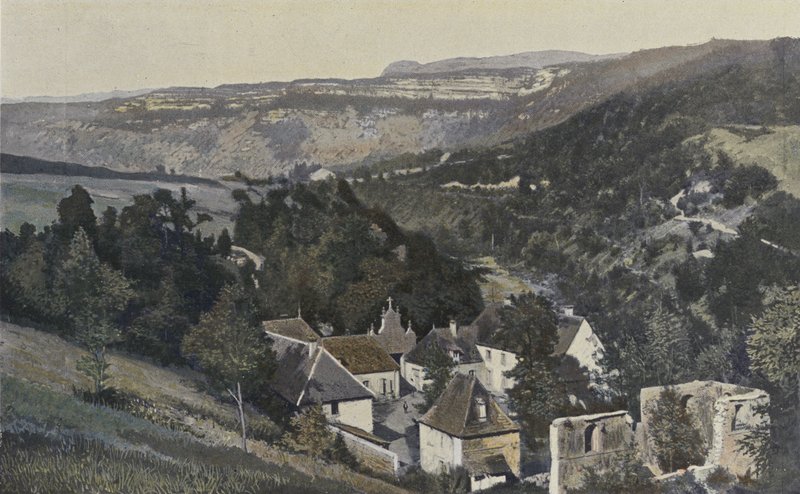 Vaucluse, Gebäude der Abtei von French Photographer