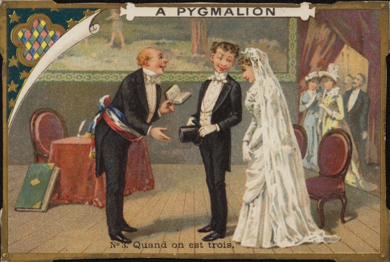 Ein Pygmalion von French School