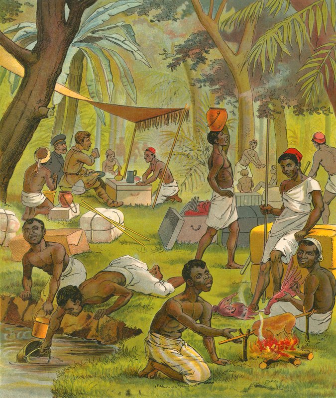 Eine Pause in Afrika von French School