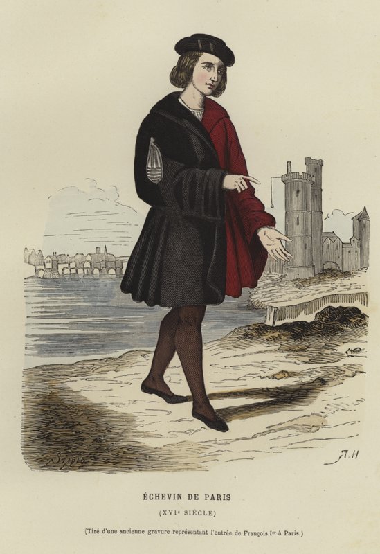 Ratsherr von Paris, 16. Jahrhundert von French School