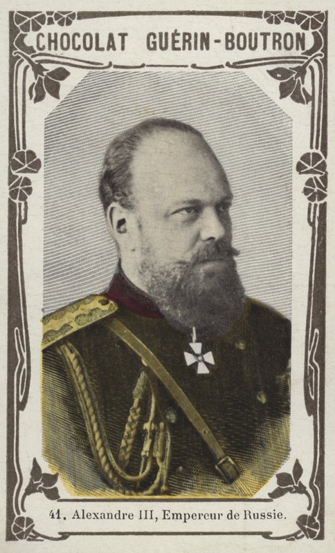 Alexander III., Kaiser von Russland von French School