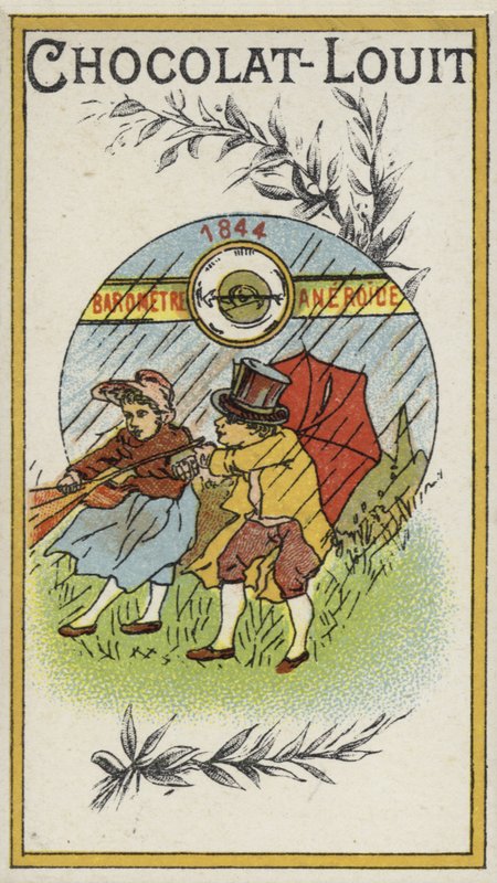 Aneroidbarometer, 1844 von French School