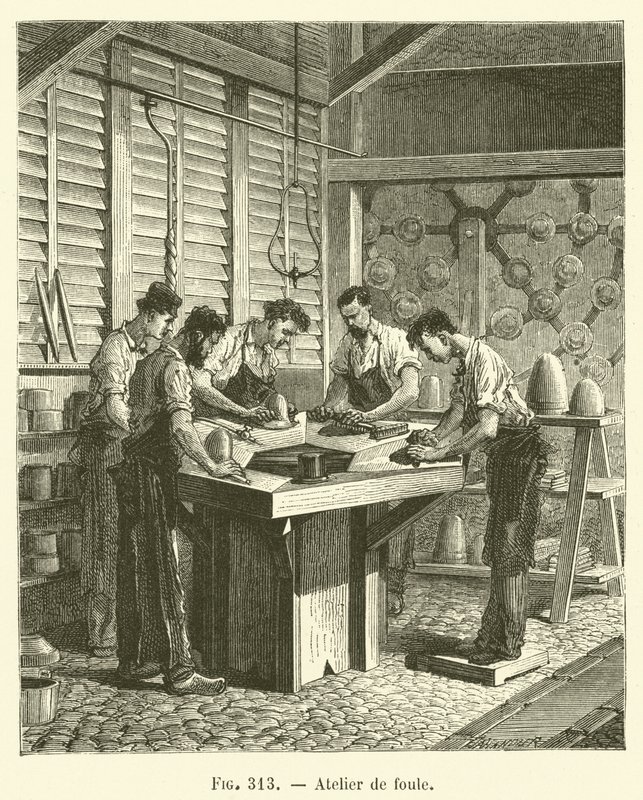 Werkstatt der Menge von French School