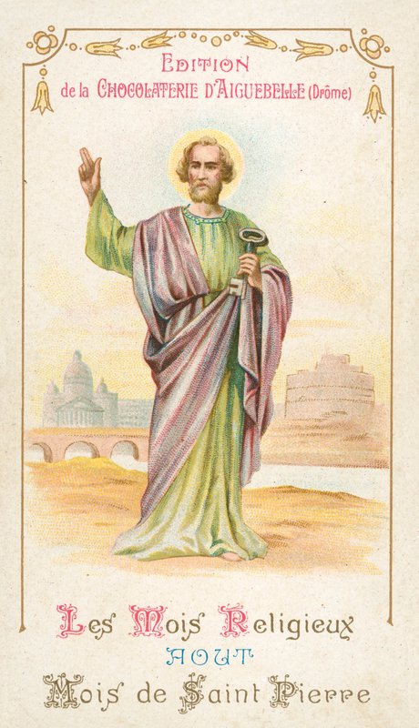 August, Monat des Heiligen Petrus von French School