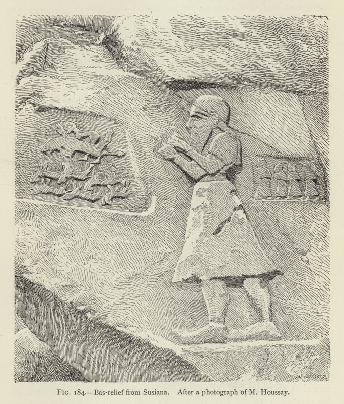 Basrelief aus Susiana von French School