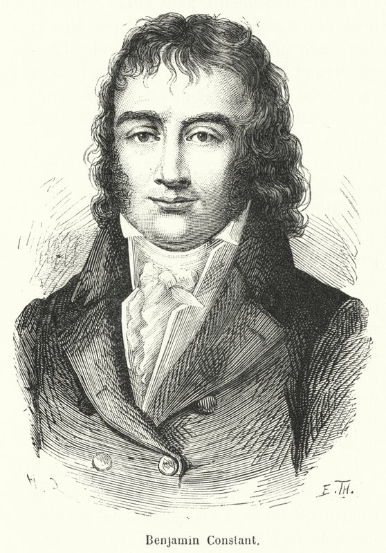 Benjamin Constant (Gravur) von French School