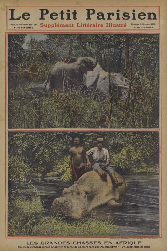 Großwildjagd in Afrika von French School