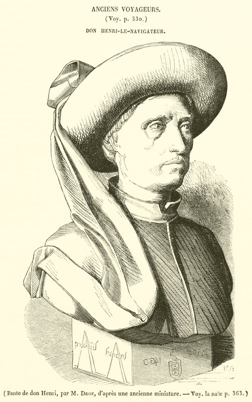 Büste von Don Henri von French School