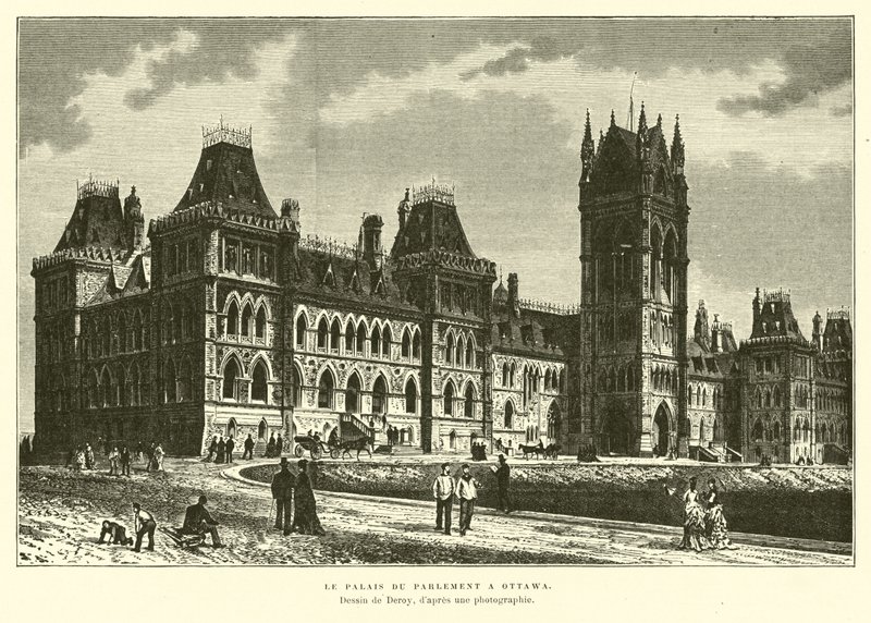 Kanadisches Parlament, Ottawa von French School