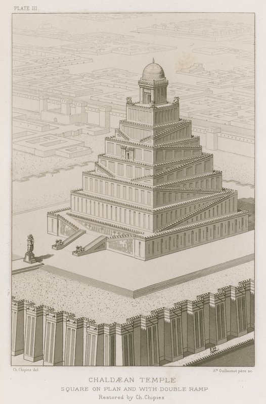 Chaldäischer Tempel von French School