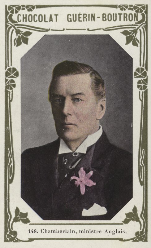Chamberlain, britischer Minister von French School
