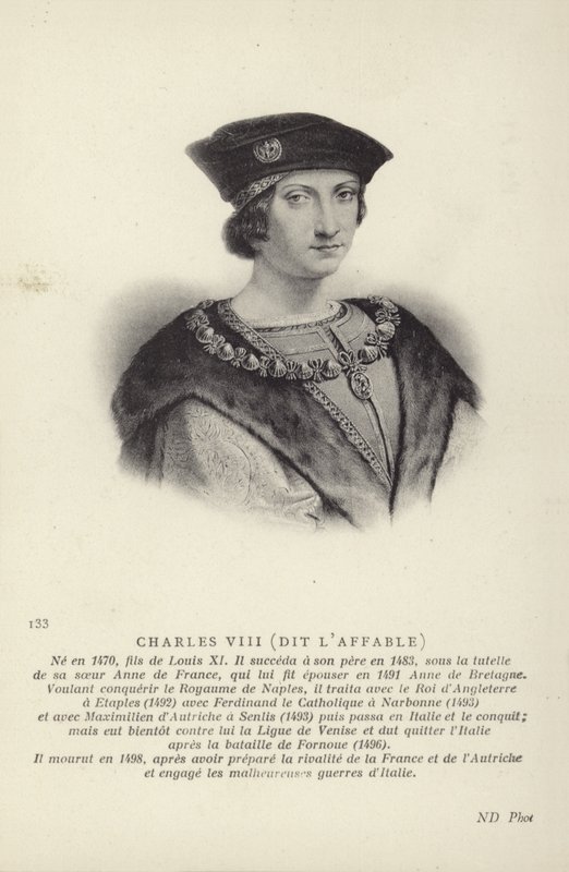 Karl VIII von French School