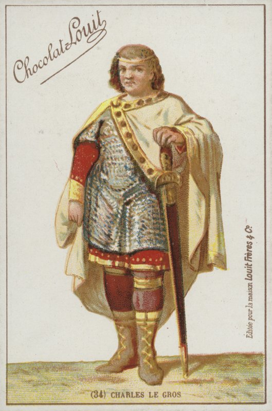 Karl der Dicke von French School