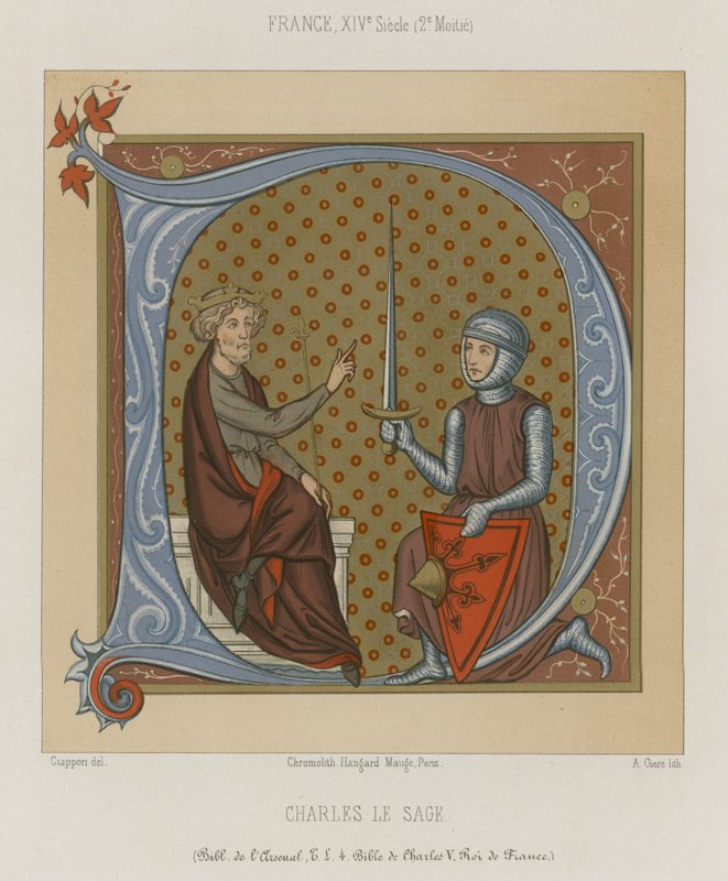 Karl der Weise von French School