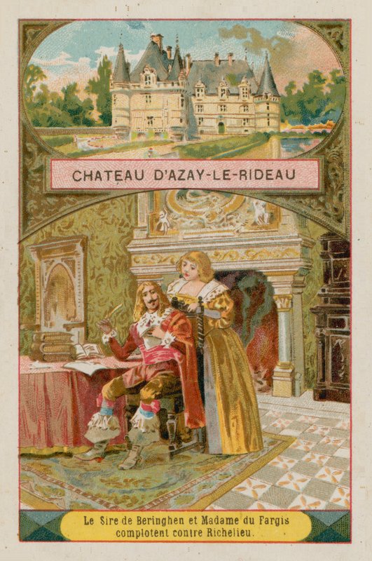 Schloss Azay-le-Rideau von French School