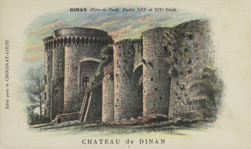 Schloss Dinan, Dinan, Cotes-du-Nord von French School