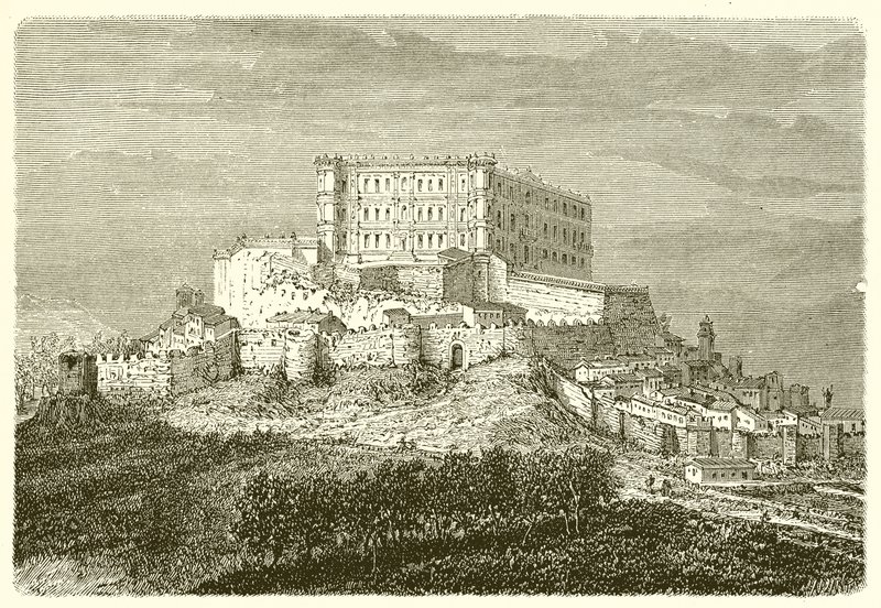 Schloss von Grignan von French School