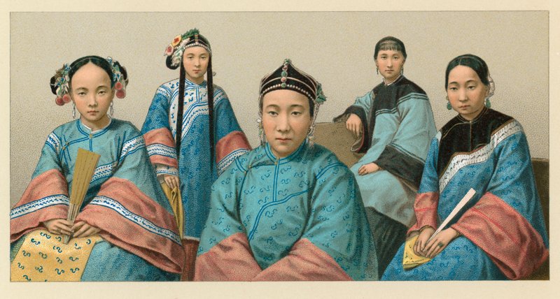 Chinesische Tracht von French School