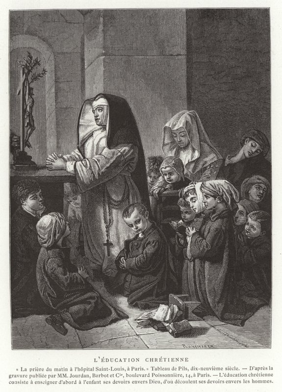 Christliche Erziehung von French School