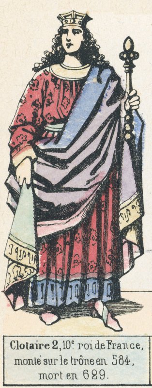 Chlothar II von French School