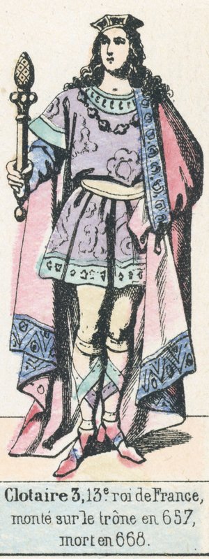 Chlothar III von French School