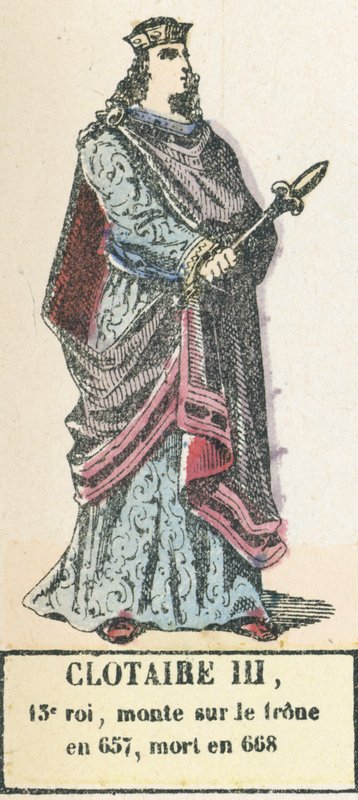 Chlothar III von French School