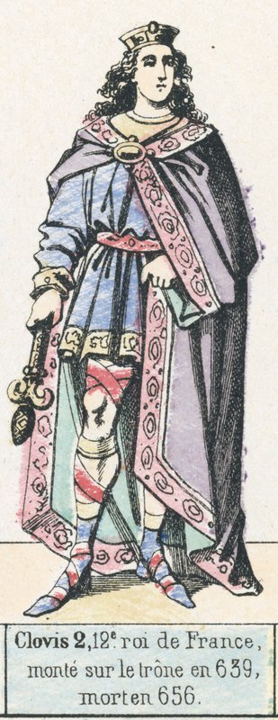 Clovis II von French School