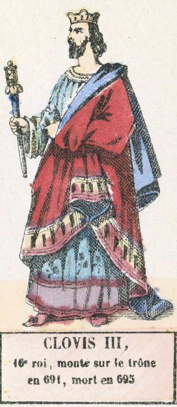 Clovis III. von French School