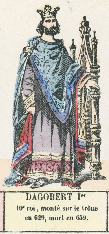 Dagobert I von French School