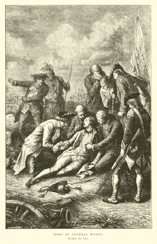 Tod von General Wolfe, 1759 von French School