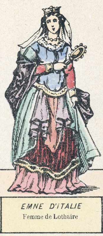 Emne von Italien, Frau von Lothar von French School