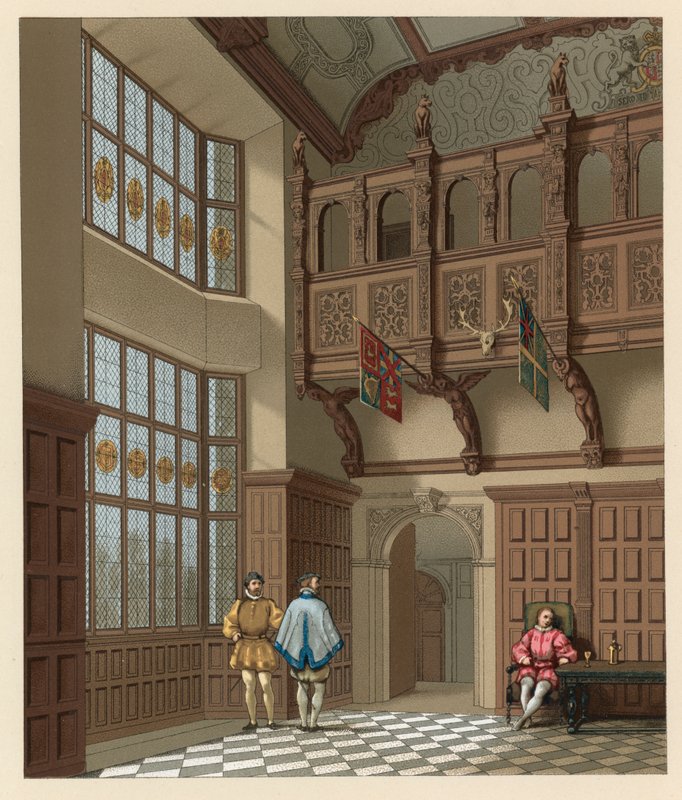 Englische Tracht von French School