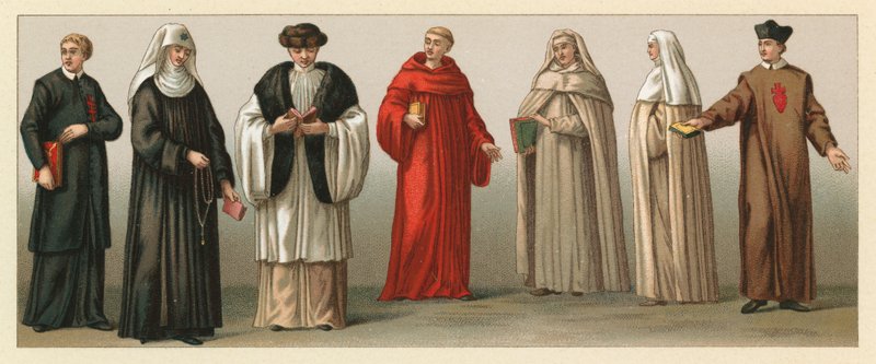 Europa XV-XVIII. Jahrhundert Kostüm von French School