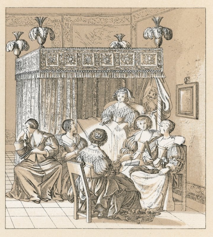 Europa XVII. Jahrhundert Kostüm von French School