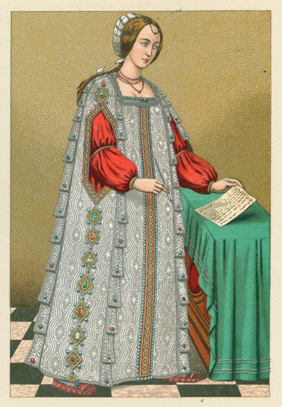 Europa XVI. Jahrhundert Kostüm von French School