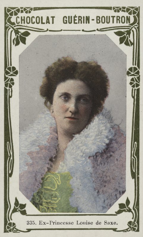 Ex-Prinzessin Louise von Sachsen von French School