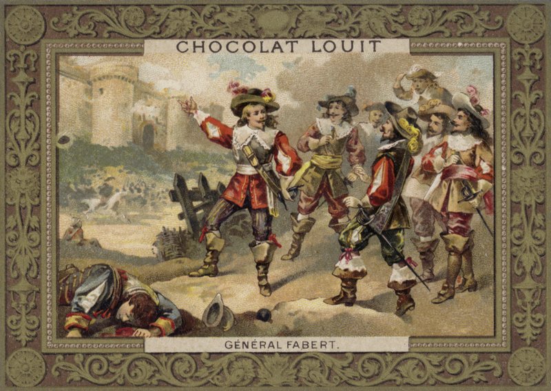 General Fabert, französischer Soldat des 17. Jahrhunderts von French School