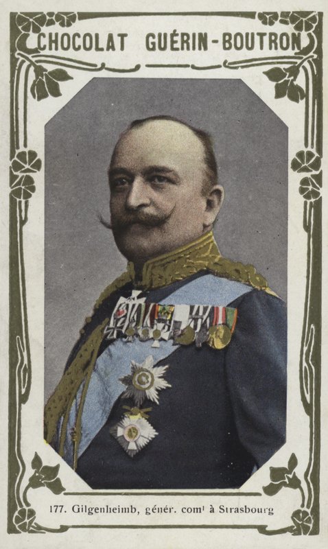 Gilgenheimb, Generalbefehlshaber in Straßburg von French School