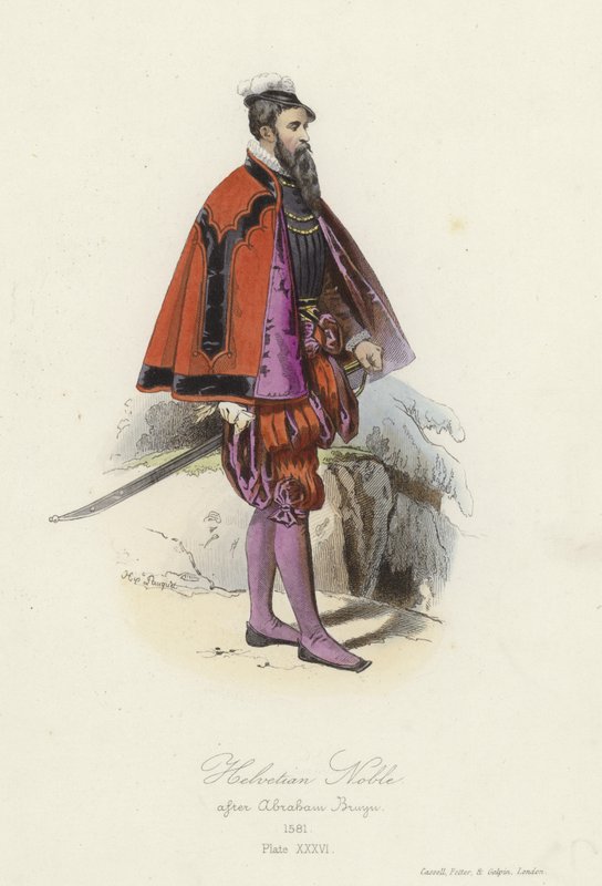 Helvetischer Adliger von French School